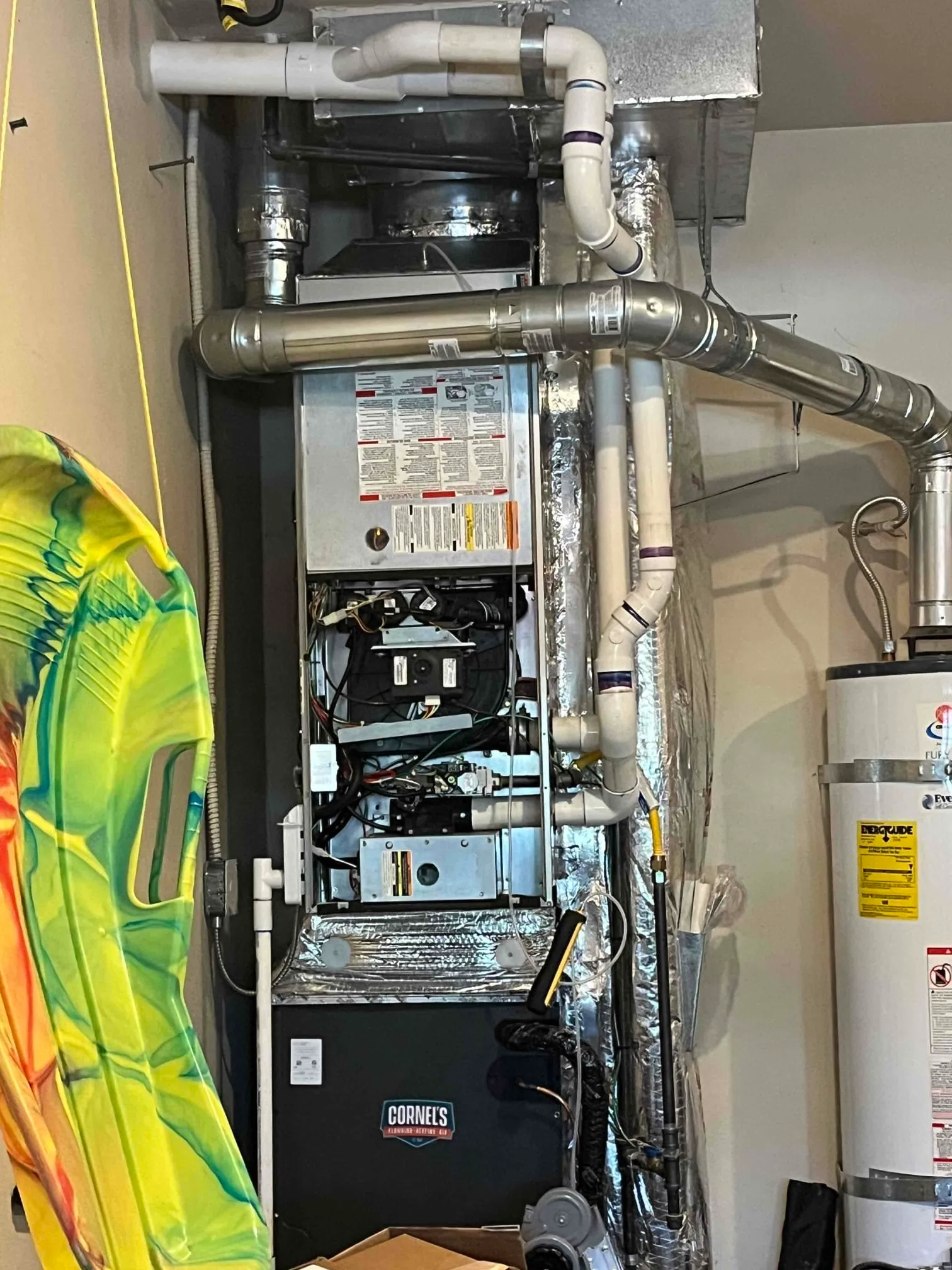 Heat Pump Repair in Portland Cornels on-site image two